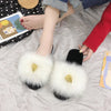 Soft Unicorn Fur Slippers